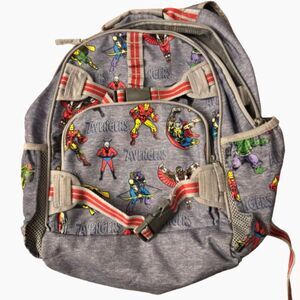 Pottery Barn Kids Marvel Comics 15" Boy's Backpack Back To School Bookbag